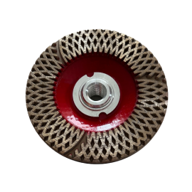 Red line fiber cup wheel